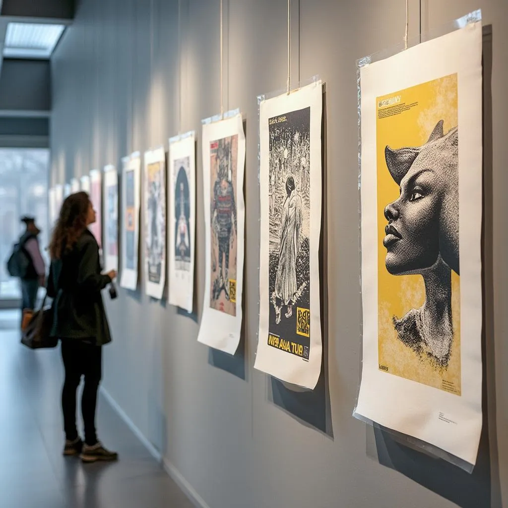 Exposición de trabajos estudiantiles
